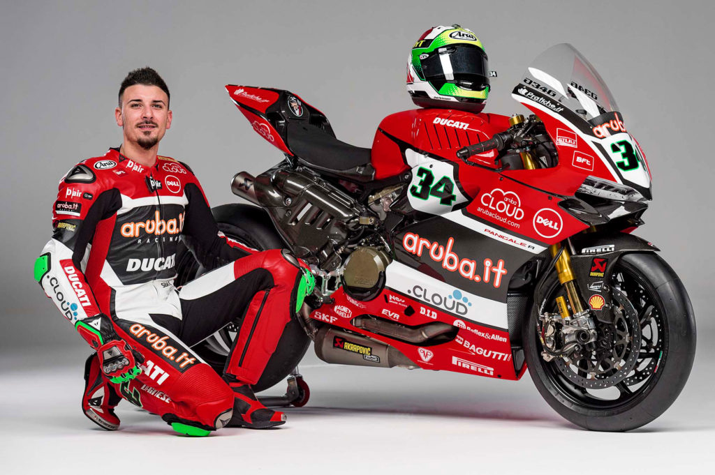Marco Berry al «matrimonio» tra Aruba.it-Ducati e Dell