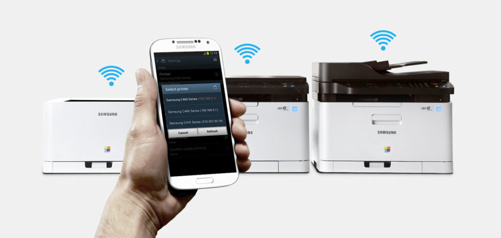 Si stampa con un tocco con le stampanti Samsung NFC