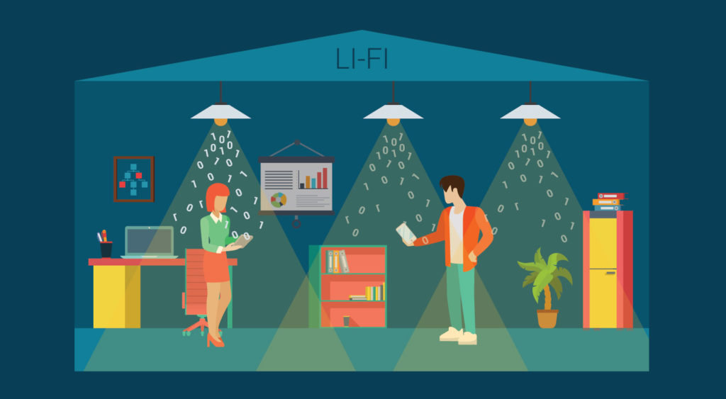 Basta accendere una lampadina per connettersi a Internet