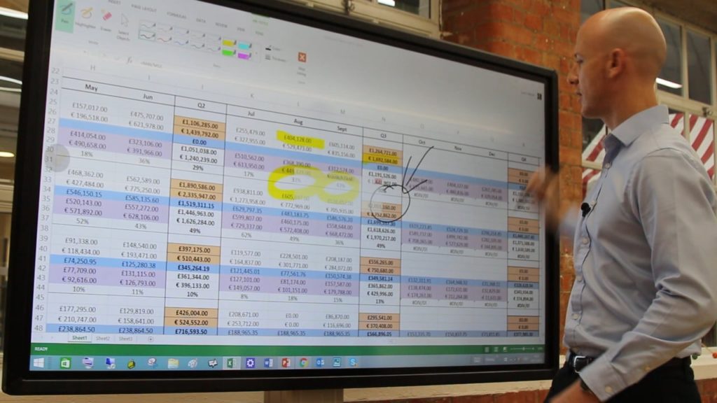 Facile e grande: la whiteboard iiyama migliora la condivisione dei contenuti