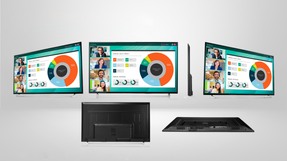 HP LD5512 4K UHD: chi ha detto che le sale riunioni non servono più? HP LD5512 4K UHD