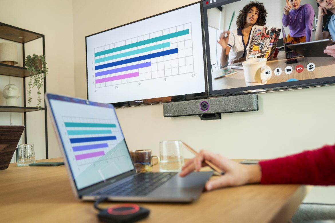 ClickShare Bar: le nuove barre video premium per conferenze wireless ClickShare Bar