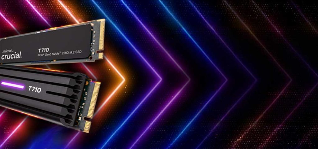 Crucial T710: l’SSD PCIe Gen5 che alza l’asticella delle prestazioni Crucial